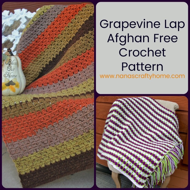 Grapevine Crochet Lap Afghan