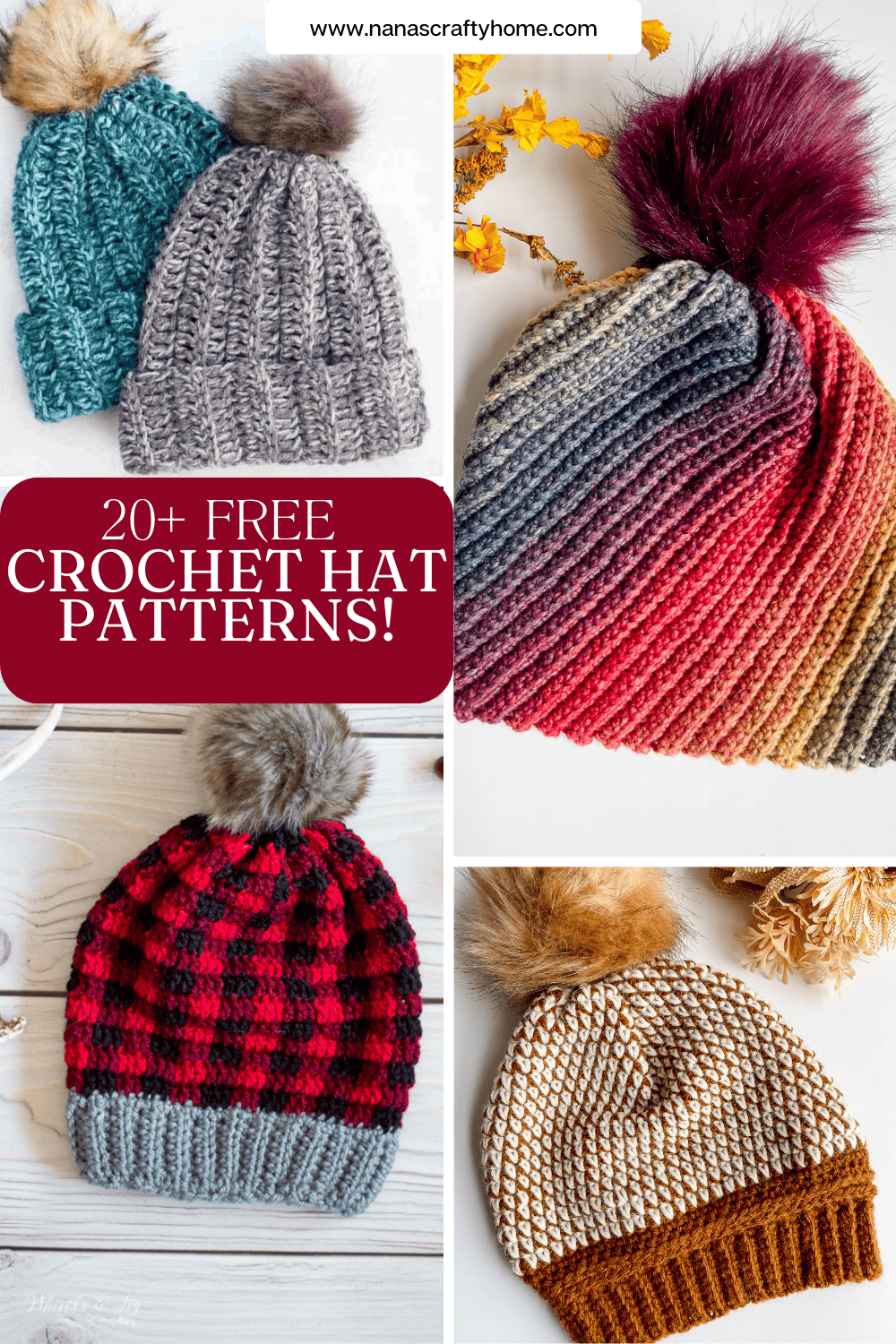 Free crochet hat patterns