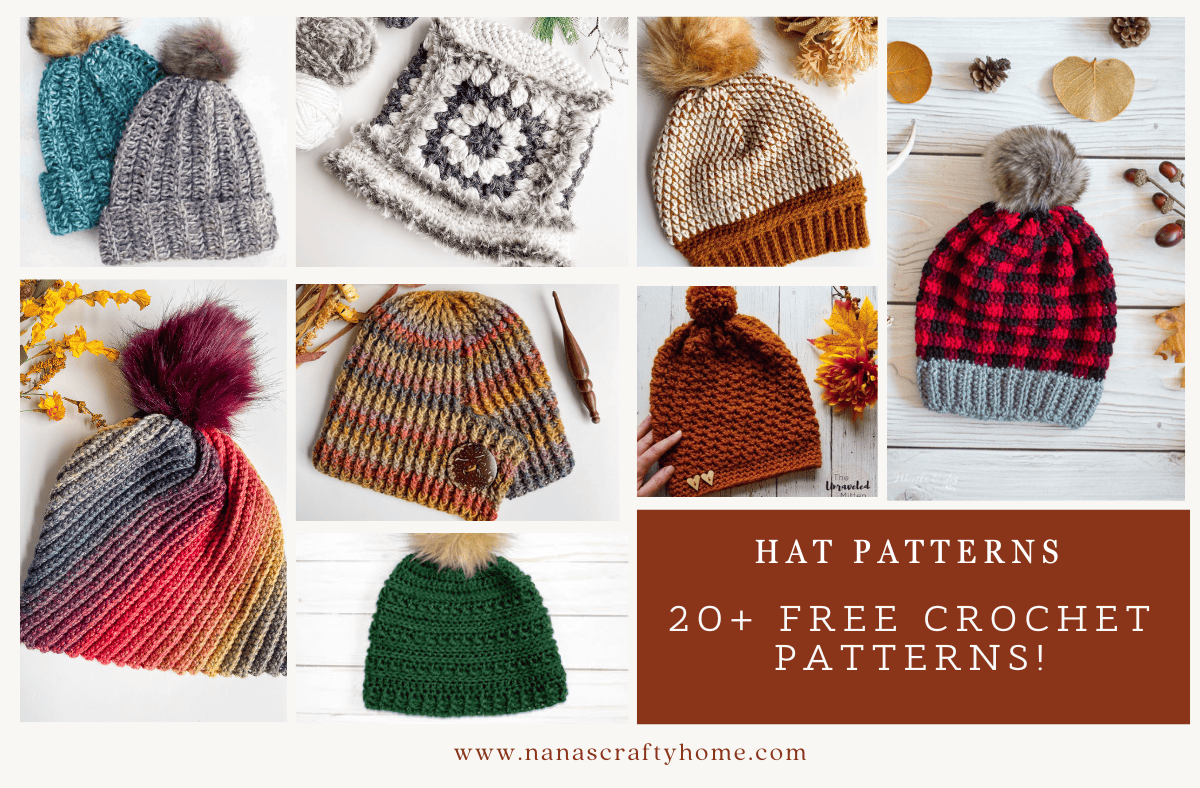 Free crochet hat patterns