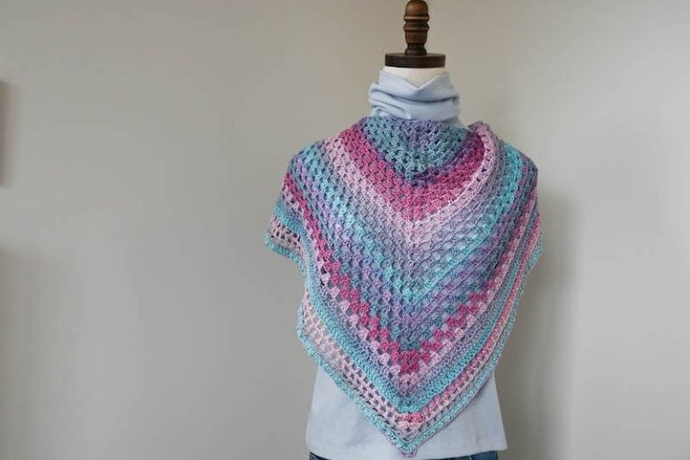 Gift to Myself Shawlette by Underground Crafter