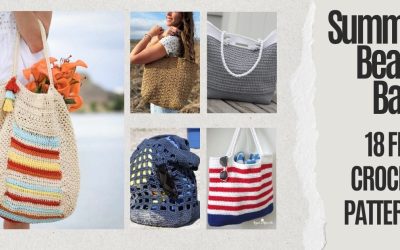 Crochet Beach Bags for Summer!