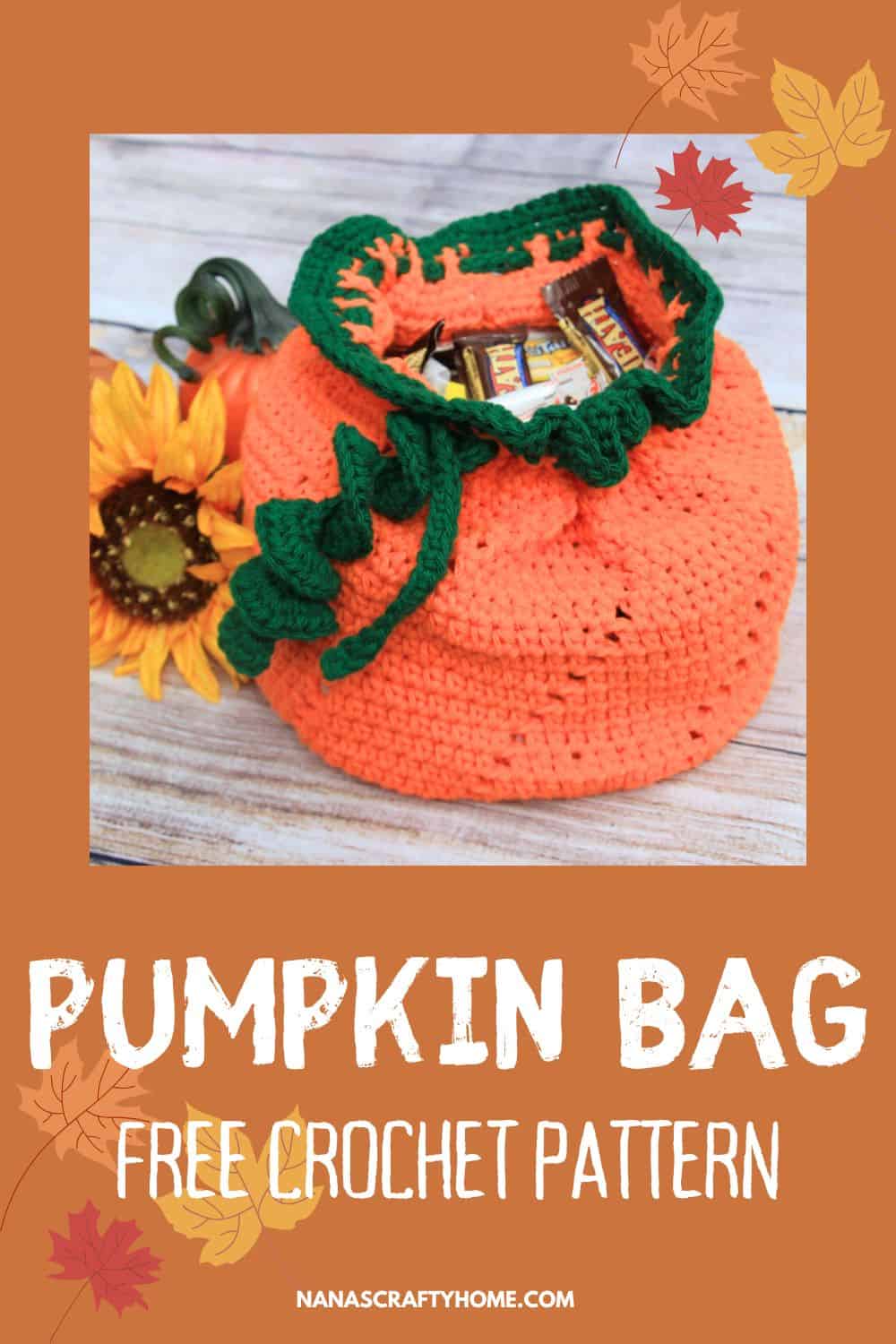 crochet pumpkin bag free pattern