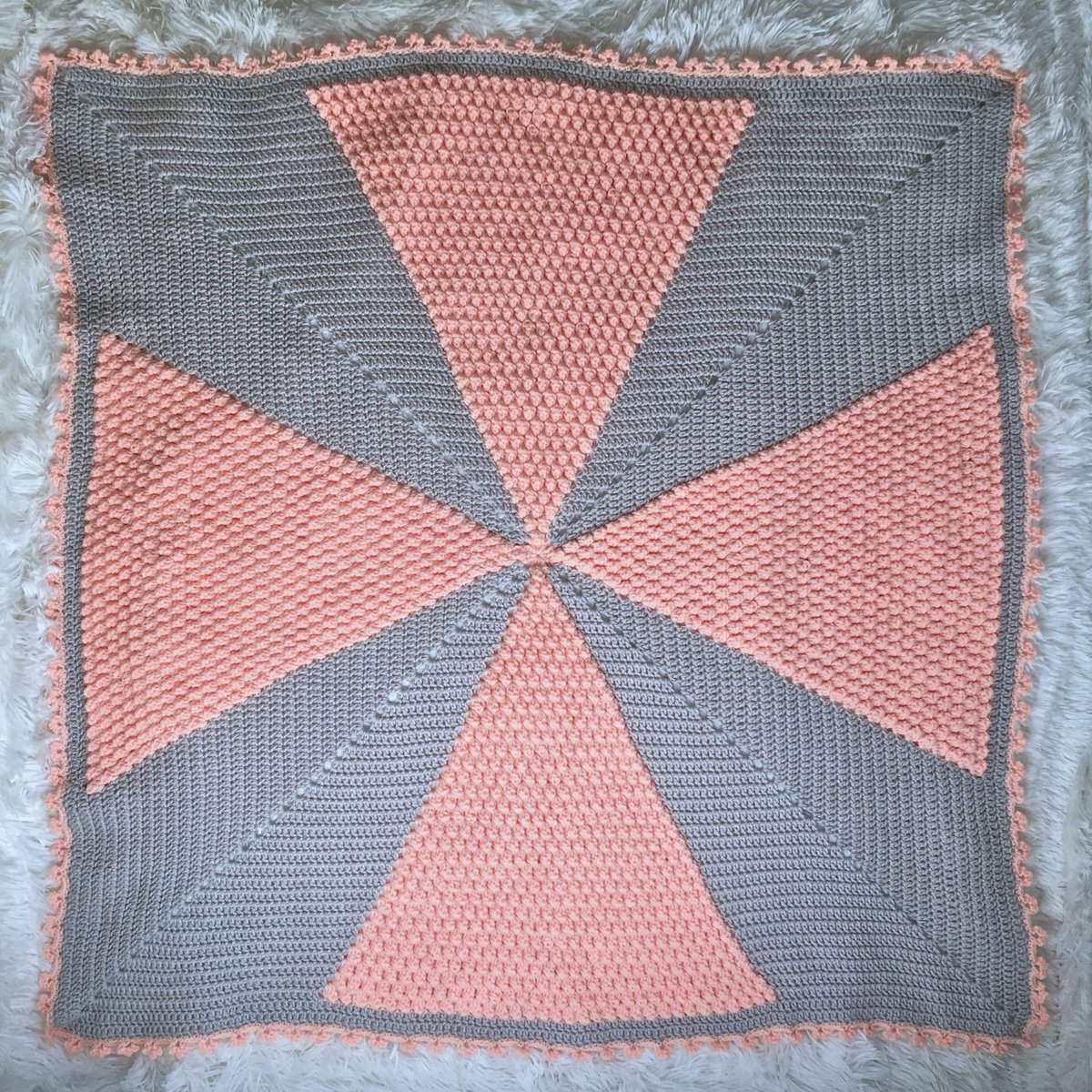 Heirloom Crochet Baby Blanket free pattern