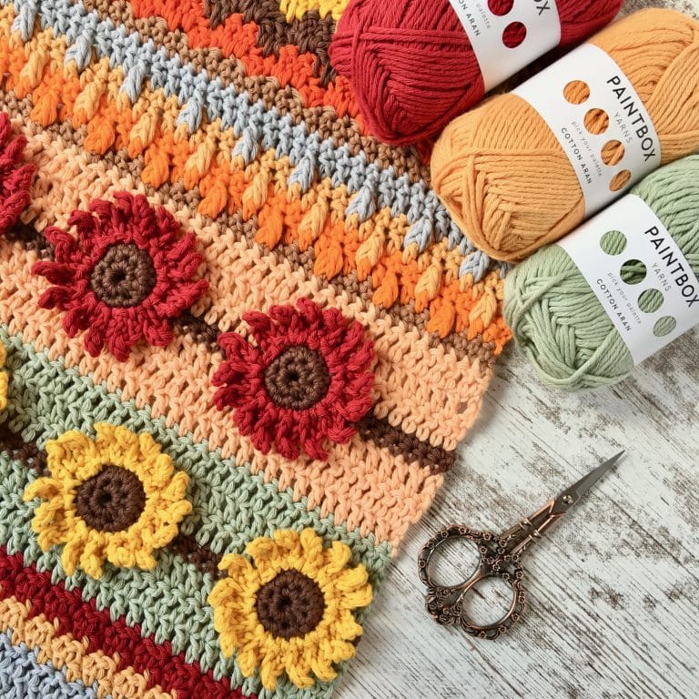 Autumn Rhapsody Blanket CAL Announcement free crochet pattern