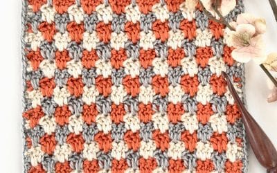 Granny Spike Crochet Stitch Photo and Video Tutorial