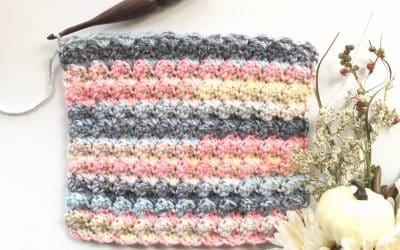 Sedge Crochet Stitch Photo & Video Tutorial