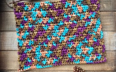 Crossed Half Double Crochet Stitch Video Tutorial