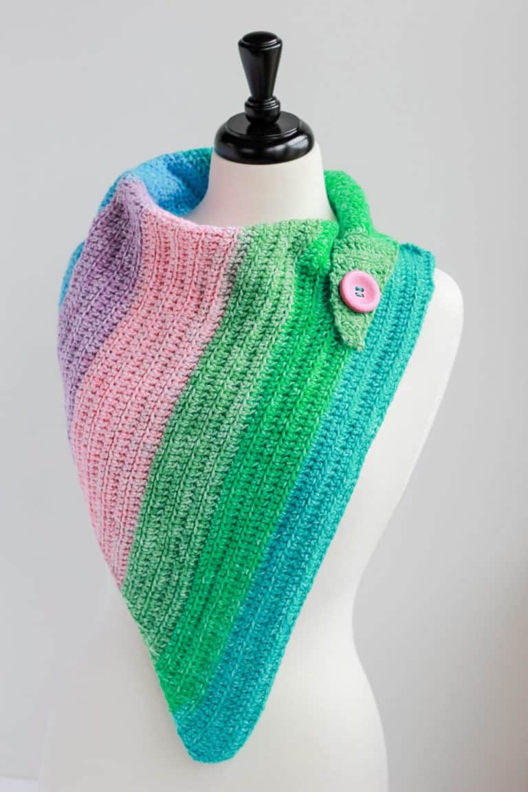 Easy crochet Cowl one skein free crochet pattern