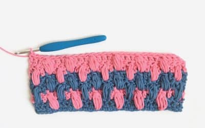 How to Crochet the Drop Puff Crochet Stitch Photo & Video Tutorial