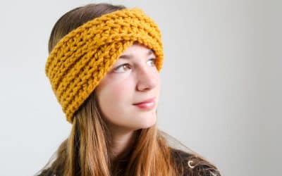 Highland Twist Headband Free Crochet Video Tutorial