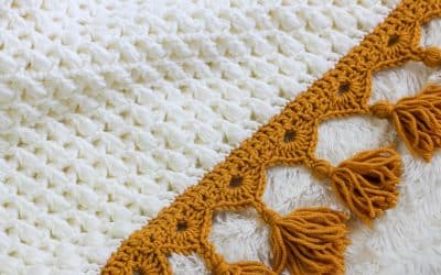 Ties that Bind Bulky Crochet Blanket Complete Video Tutorial