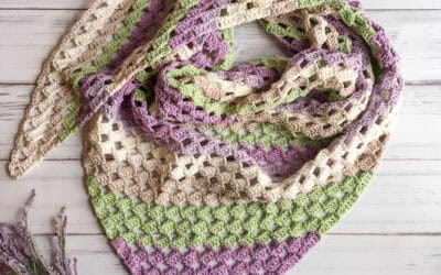 Lacy Crochet Scarf Pattern in C2C!