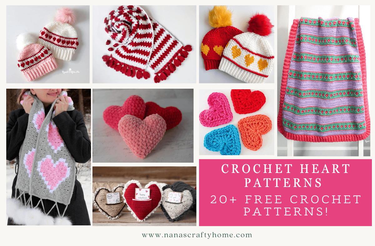heart crochet patterns