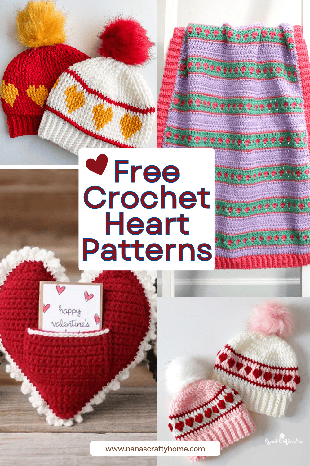 heart crochet patterns