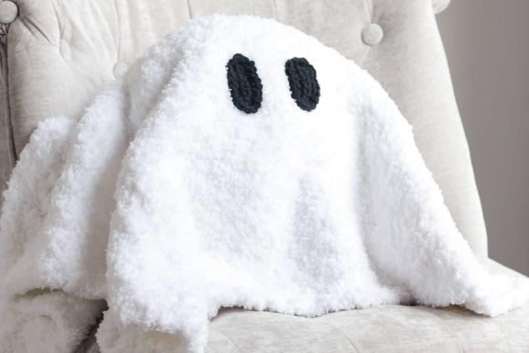 Ghost Crochet Pattern C2C Pillow