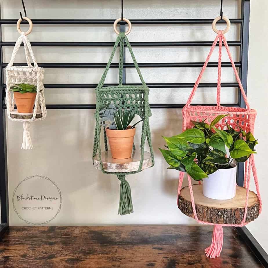 Easy Boho Plant Hanger Design