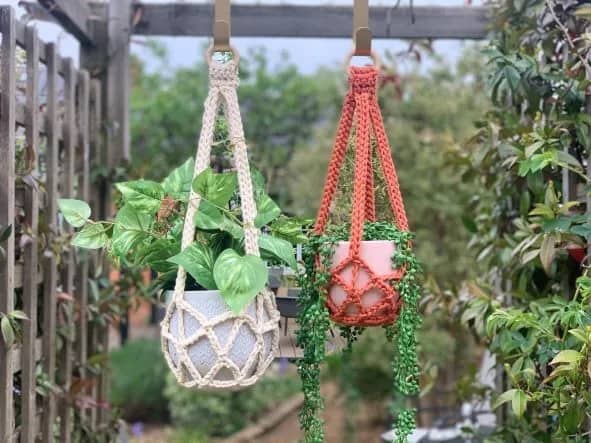 Trinity Boho Plant Hanger by Cosy Rosie UK