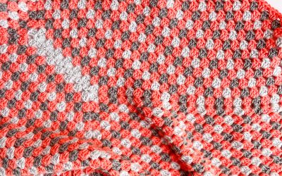 Rectangle “Granny Square” free crochet pattern and tutorial