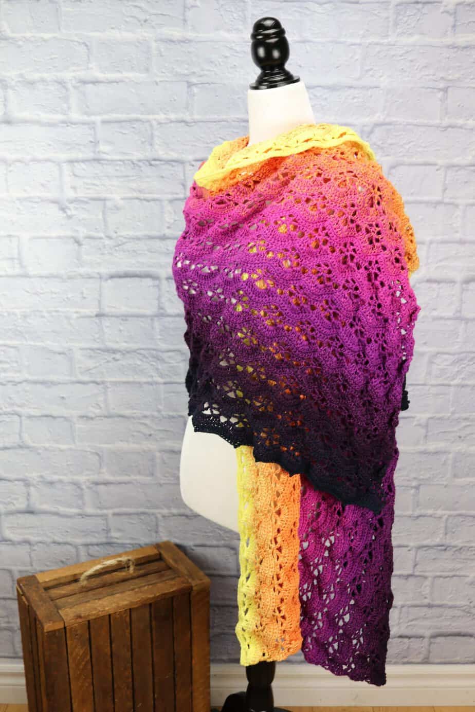 Mountains Shawl by Rich Textures Crochet