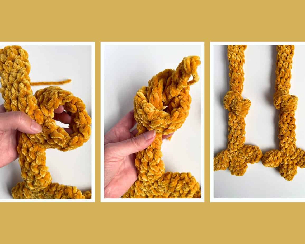 chicken leg knot process