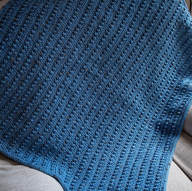 Little Dots Baby Blanket by Sunflower Cottage Crochet