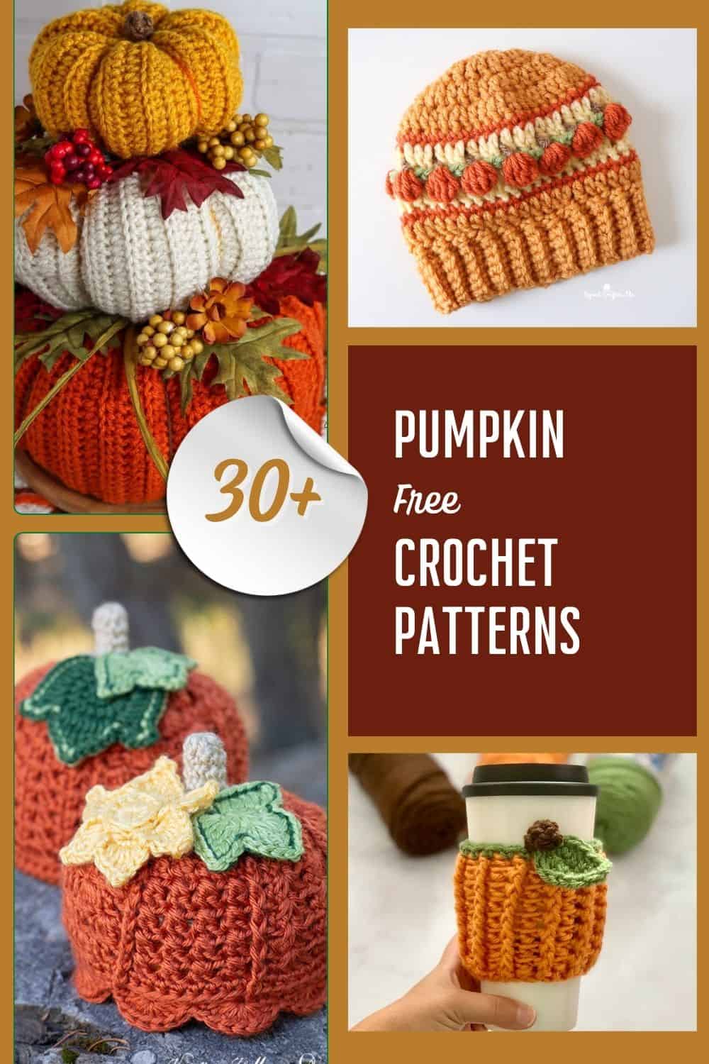30+ Free Crochet Pumpkin Patterns 