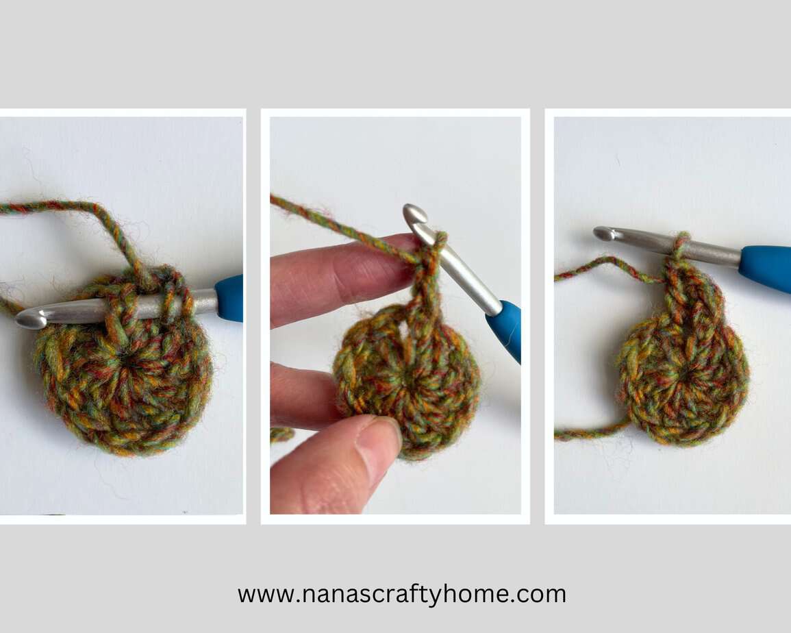 Ribbed hat crown process round 2