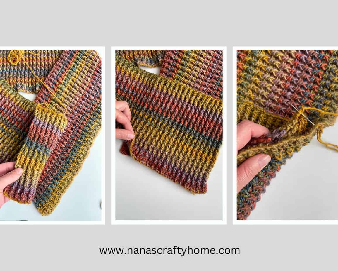 Sassy Autumn Infinity Scarf free crochet pattern