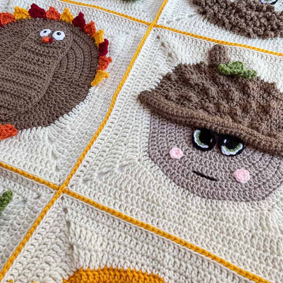 Flat zipper slip stitch crochet join method