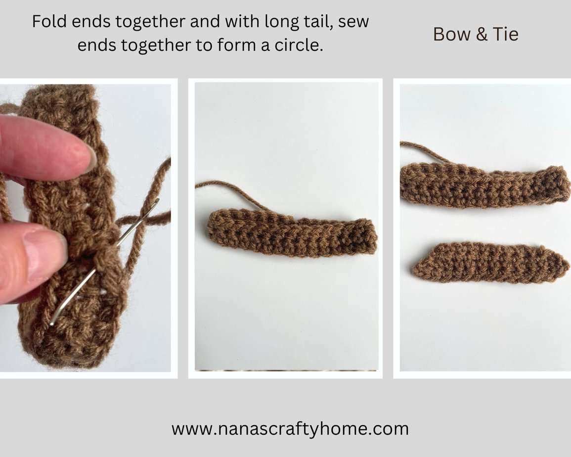 pilgrim woman square bow and tie process