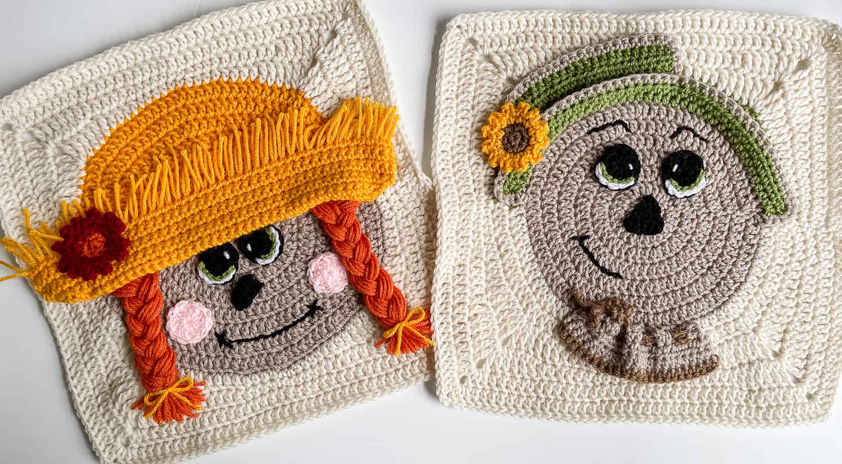 Scarecrow set of squares