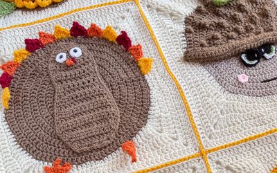 Slip Stitch Crochet Join for Squares – easy and flat join!