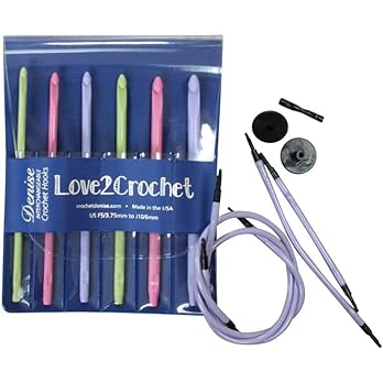 gifts for the crocheter Tunisian Crochet Hook Set small