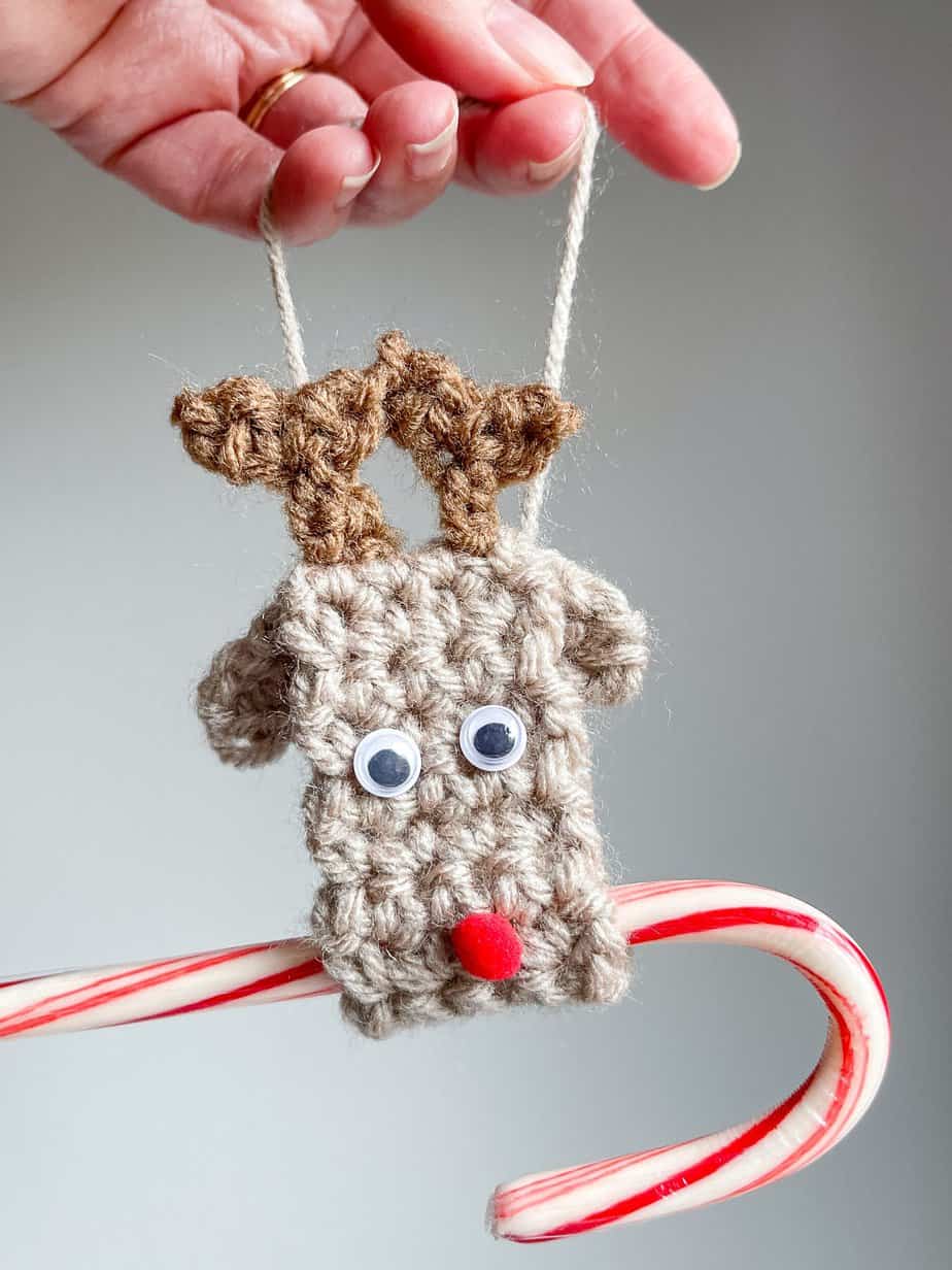crochet reindeer pattern