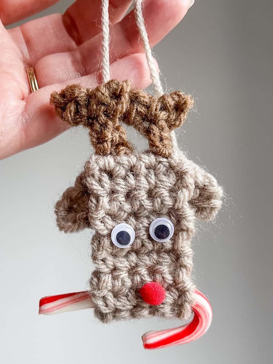 crochet reindeer pattern