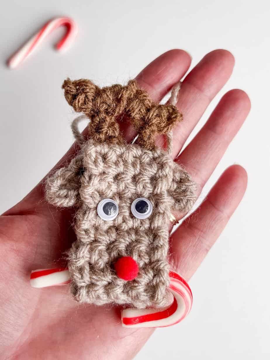 crochet reindeer pattern