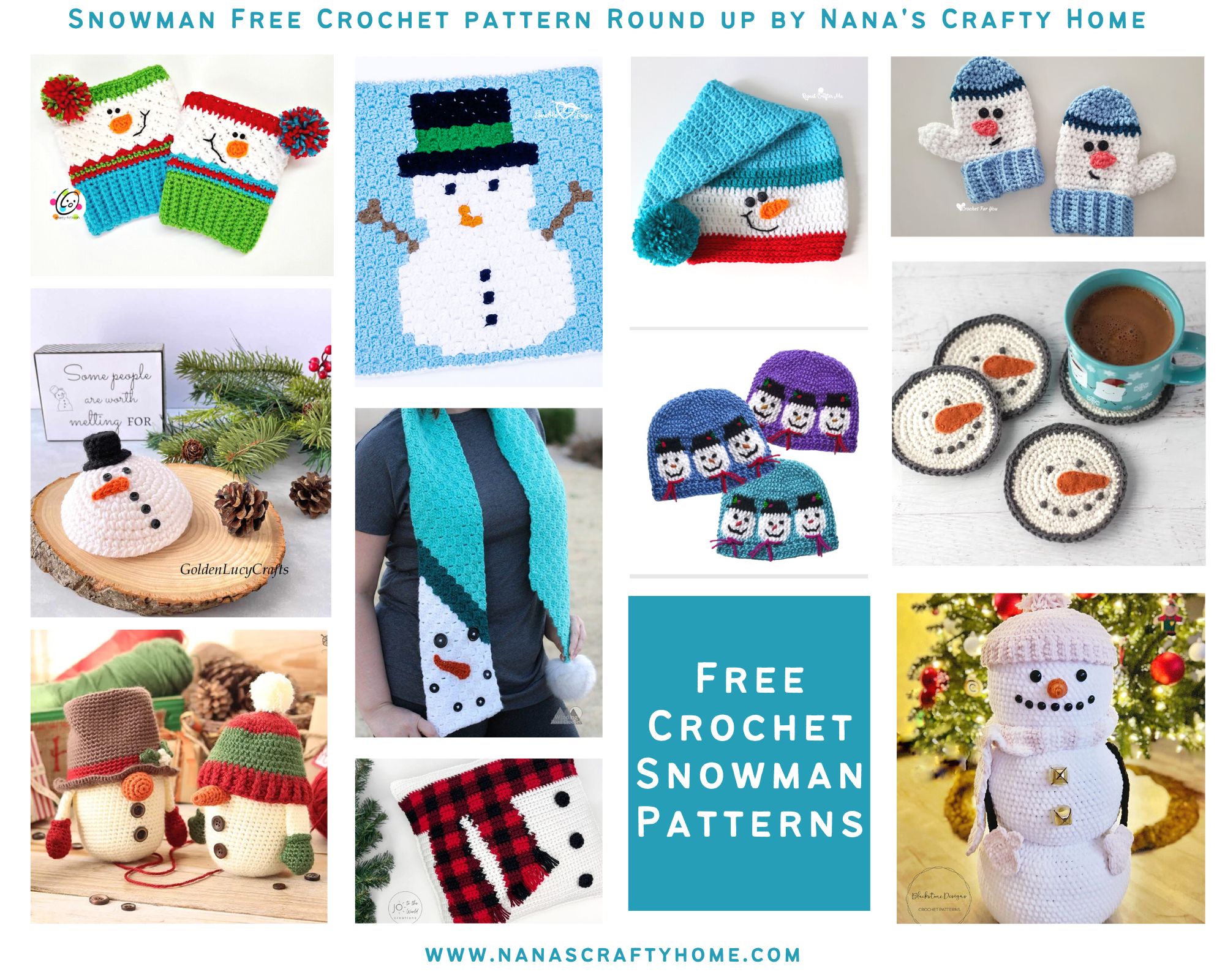 Free Crochet Snowman Patterns