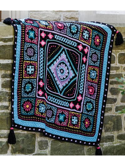 Moroccan Tile Afghan