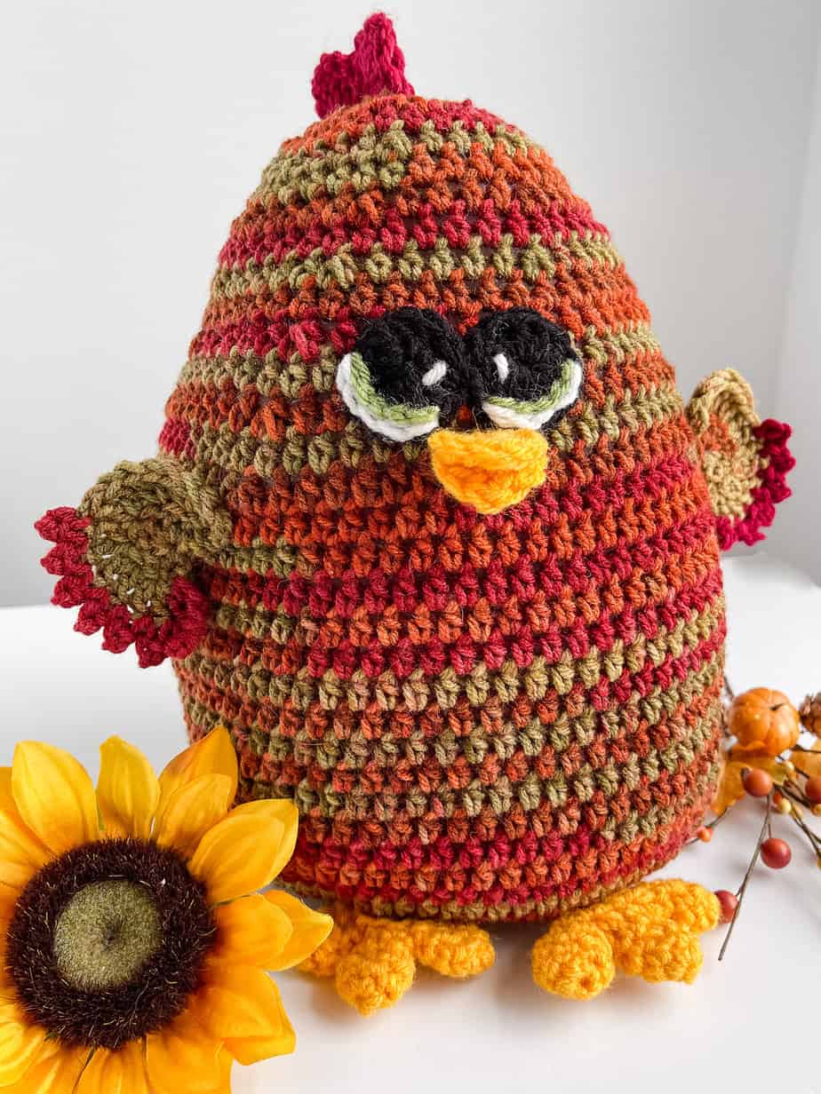 crochet chicken squish free crochet pattern