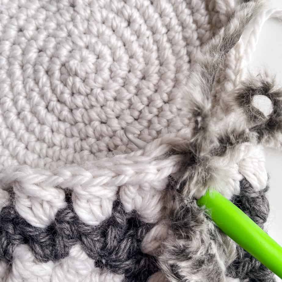 Joining crown to squares process