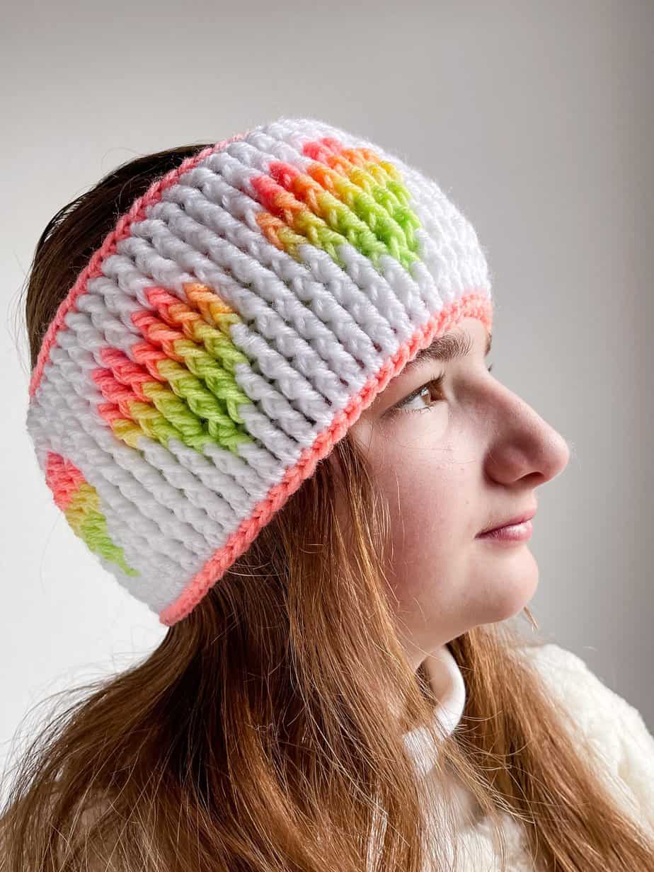 free crochet ear warmer pattern