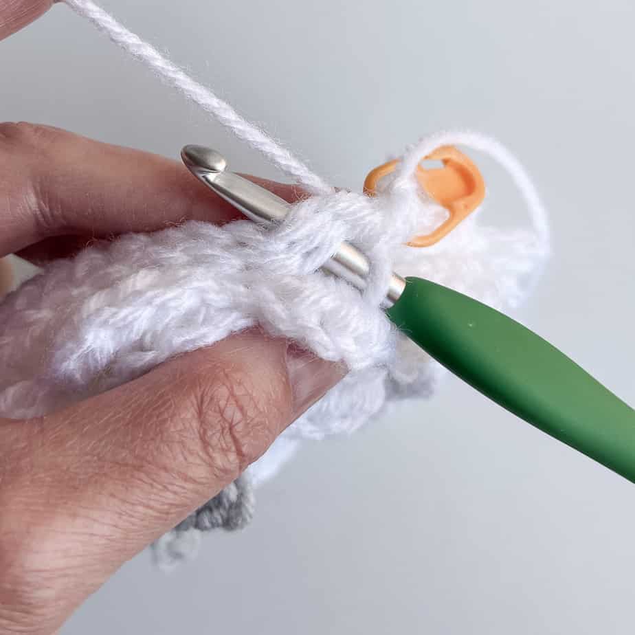 Lamb Towel Topper sewing panels process