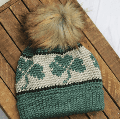 Shamrock Beanie by Rich Textures Crochet