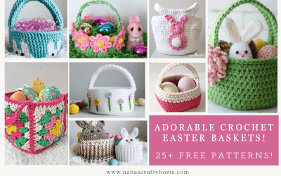 Easter Baskets to Crochet free quick & easy patterns!