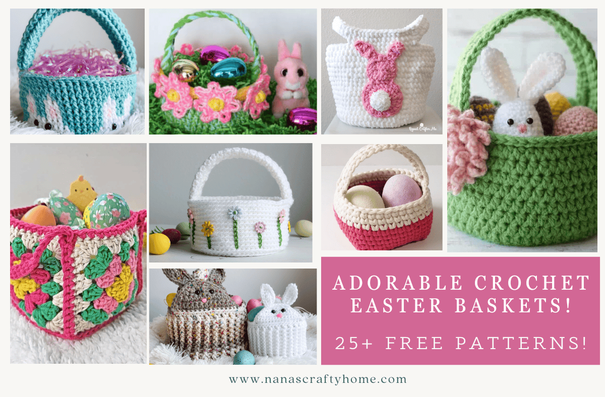 Easter Baskets to crochet free crochet patterns!