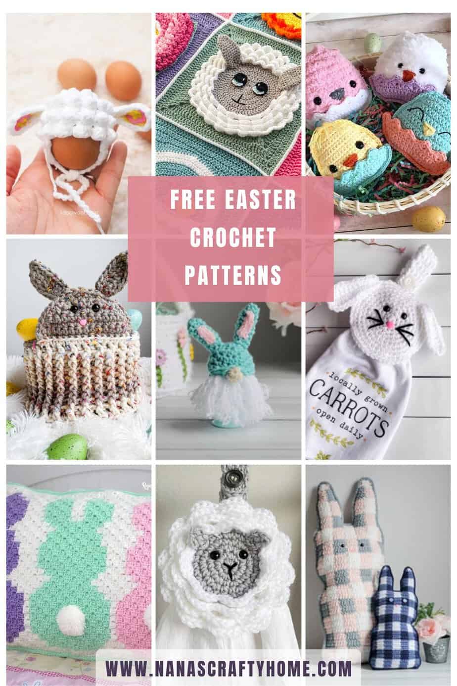20+ Free crochet Easter Patterns!