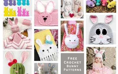 Free Crochet Bunny Patterns cute and fun Easter Crochet!