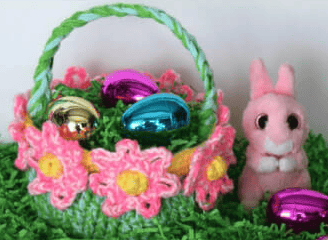Blooming Easter Basket by Blackstone Designs
