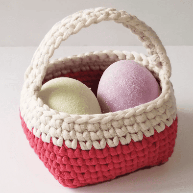 Square Basket by Handmade by Raine