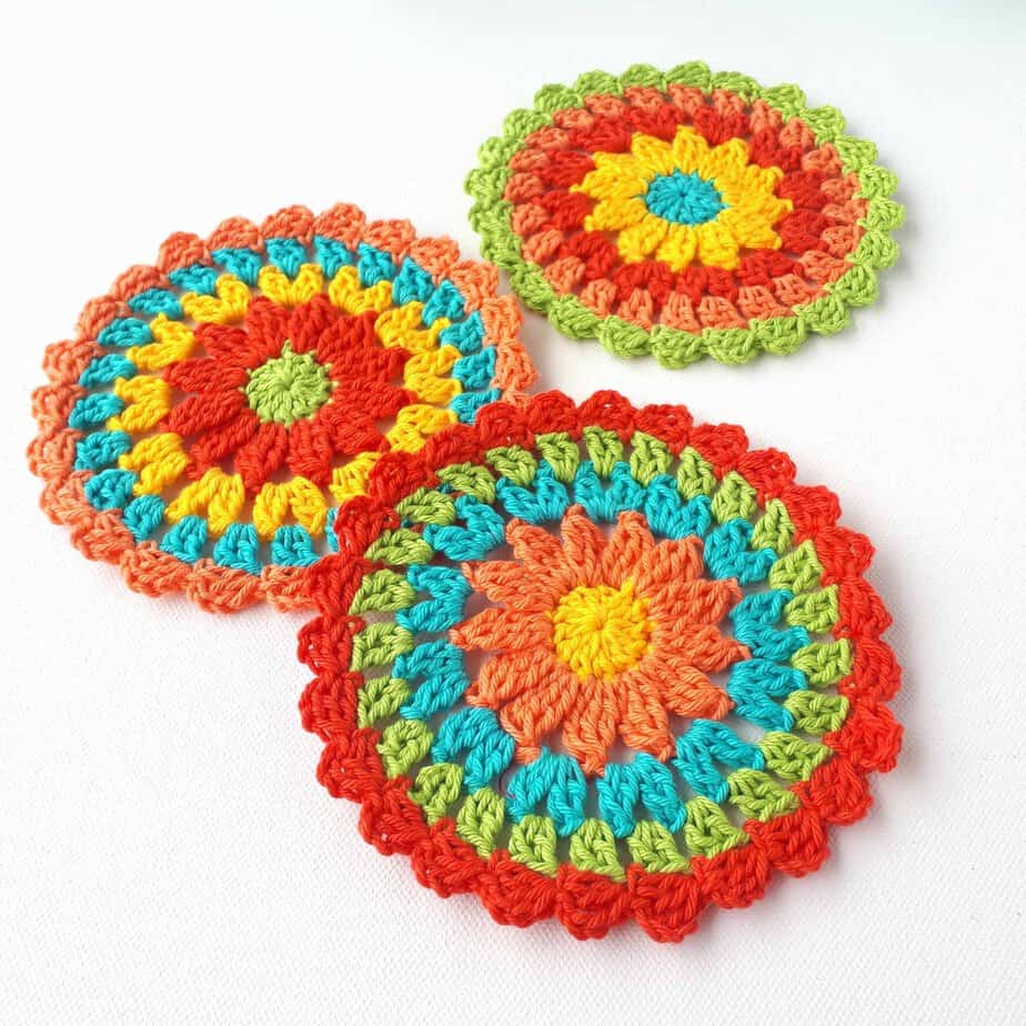 Zesty Coasters by Annie Design Crochet
